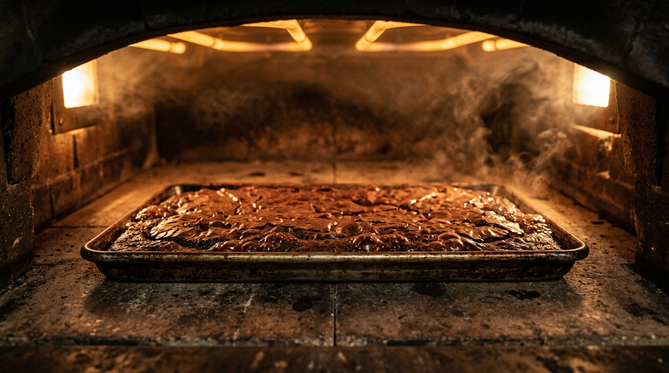 Inside the Brooky Treats Stone Deck Oven